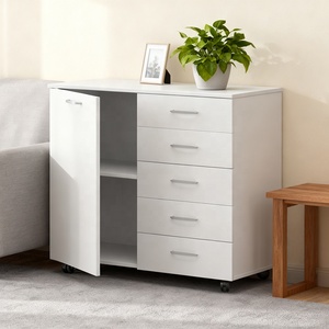 5 ngăn kéo di động Tủ tập tin văn phòng bàn bệ Tủ tập tin sử dụng chống cháy có thể điều chỉnh Tủ tập tin bán - Product Image 1