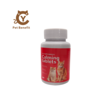 Comprimés calmants pour chiens : Théanine, Tryptophane, Glutamine pour soulager l'anxiété canine - Absorption rapide, certifiés Halal/Kosher, toutes races