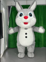 Costume de mascotte de panda adulte gonflable ReadyHot personnage de dessin animé intéressant pour l'affichage de carnaval de fournitures de fête