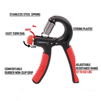 Entrenador de Fuerza de Agarre Manual con Resistencia Ajustable