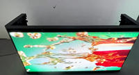 Pantalla LED Curva Plegable de Seis Secciones para DJ, Soporte de Exhibición Móvil para Exteriores, Alto Brillo, Portátil, Profesional, para Video Wall