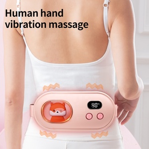 <span class=keywords><strong>Ceinture</strong></span> Chauffante et Massante Menstruelle Leercon 2026 – Dispositif Analgésique Menstruel à Vibrations Abdominales et Compresses Chaudes pour la Taille et l'Abdomen - Product Image 4
