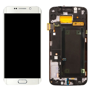 อุปกรณ์เสริมโทรศัพท์Original Super AMOLEDหน้าจอLCDสําหรับ<span class=keywords><strong>Samsung</strong></span> Galaxy S6 Edge SM-G925F Digitizerชุดกรอบ - Product Image 4