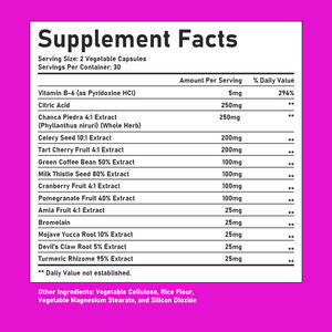 Cápsulas para el Ácido Úrico con Extracto de Cereza Ácida y Café Verde, Suplemento Dietético para el Soporte de las Articulaciones, Gran Venta - Product Image 6