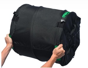 Sac coupe-<span class=keywords><strong>herbe</strong></span> de jardin Sac de coupe imperméable sec noir pour bol de feuilles hydroponique - Product Image 4