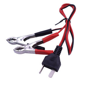 Câbles de connexion de batterie à pinces crocodiles 12V, accessoires pour générateurs essence et diesel, connecteurs de charge de type T, positif et négatif - Product Image 5