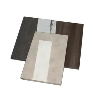 Nhà máy cung cấp trực tiếp màu xám melamine phải đối mặt với 10 mét UV ván MDF giá