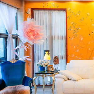 J1037 Fleurs <span class=keywords><strong>de</strong></span> pivoines géantes en organza faites à la main pour la <span class=keywords><strong>décoration</strong></span> <span class=keywords><strong>de</strong></span> toile <span class=keywords><strong>de</strong></span> fond <span class=keywords><strong>de</strong></span> <span class=keywords><strong>mariage</strong></span> - Product Image 5