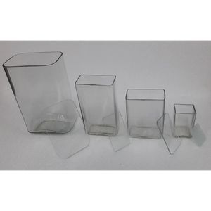 ขวดแก้วทรงสี่เหลี่ยมสำหรับใส่ตัวอย่าง - Product Image 4