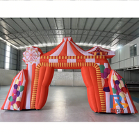 Arche gonflable de carnaval, portail gonflable géant, entrée gonflable, arche de cirque pour événement de cirque
