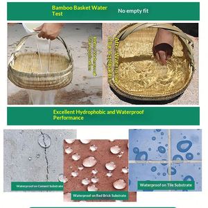 4kg Bucket Small Pack Transparent <b>Waterproof</b> Glue Customizable Eco-Friendly Polymer Liquid Coating for Wall/Roof/Bathroom - Product Image 4