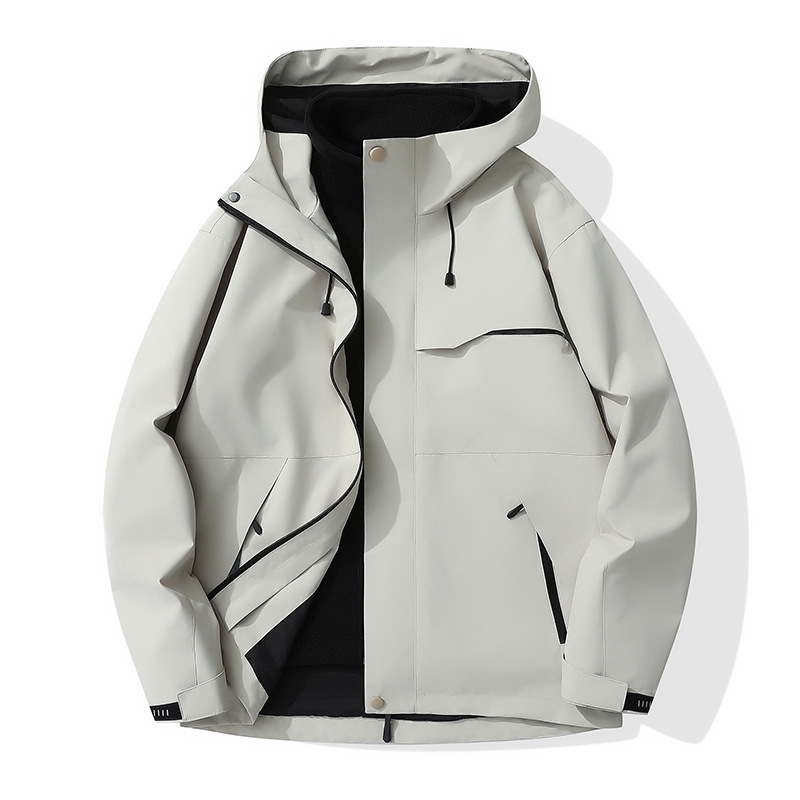 doublure kaki clair amovible