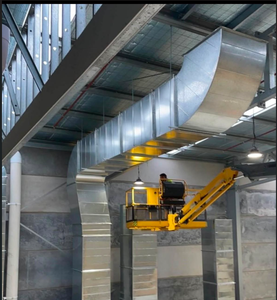 Panel de Conducto de Aire Preaislado PIR, Panel Sándwich, Lámina de Aluminio Flexible, Conducto de Acero Galvanizado para HVAC para Hospitales - Product Image 5