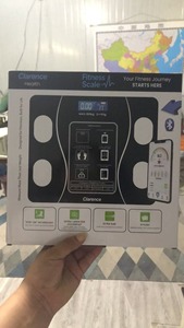 Độ Chính Xác Cao 0.05Kg Kỹ Thuật Số Cơ Thể Chất Béo Quy Mô Màu Xanh Răng Phòng Tắm Kính Quy Mô Ứng Dụng BMI Đo 180Kg Max Pin Thông Minh Sức Khỏe - Product Image 4