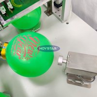 Máquina de serigrafía automática de 2 colores para globos