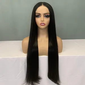 Wholesale Woman Hair 5*5 Lace Glueless Wig,Vietnamese Straight Cheap Lace Wigs,Sdd Glueless Straight Lace Closure Wig