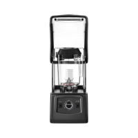 Blender commercial pour smoothies 1500W Moteur CC sans balais Broyeur de glace et écraseur 9 réglages de vitesse Contenant sans BPA