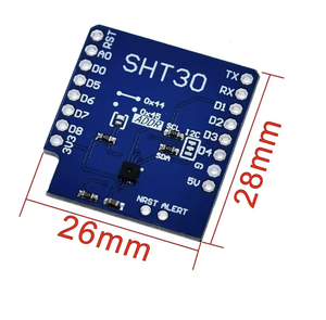 Module numérique SHT30 I2C pour température et humidité - Température de fonctionnement 3,3 V 0-50°C - Compatible avec WeMos D1 Mini - Product Image 6