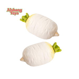 Juguetes de Silicona con Forma de Rábano Blanco, Modernos y Divertidos, Aptos para Alimentos, Suaves al Tacto, Alivian el Estrés, para Niños de 5 a 7 Años - Product Image 3