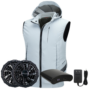 Chaleco Refrigerante con Aire Acondicionado de 30V, Chaleco Refrigerante con Ventiladores Extraíbles y Batería - Product Image 5
