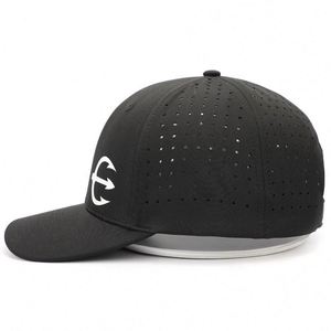 Fast Delivery New Style 6 Panel Custom Size 100 % Cotton Unstructured Black 3D Embroidered Men Baseball <b>Hat</b> - Product Image 3