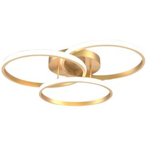 Moderne Nordique Simple Carré Aluminium Or Noir LED Plafonnier Contrôle Tactile IP33 Ra90 Anneau D'aspiration pour Salon Chambre - Product Image 6