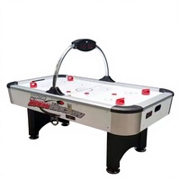 Table de hockey sur air en gros de luxe de 7 pieds avec marqueur électronique pour jouer au jeu de hockey sur glace sur table