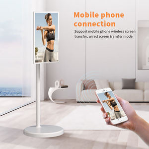 Xác minh Nhà cung cấp 21.5 rollable xách tay hiển thị dọc <span class=keywords><strong>LCD</strong></span> HD Màn hình cảm ứng điện trạm Android thông minh màn hình phẳng <span class=keywords><strong>TV</strong></span> - Product Image 4