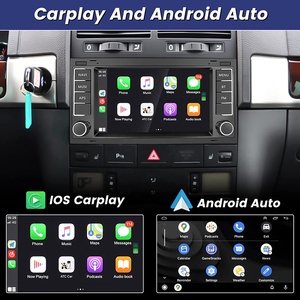 Podofo 2 + 64GB 7 ''Android Car Radio Auto Carplay Autoradio GPS WIFI FM RDS HIFi pour VW/Touareg/Transporter/Multivan 2004-2009 - Product Image 2