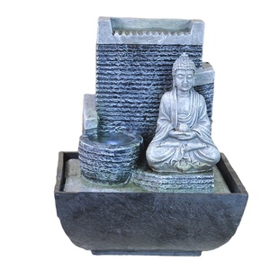 Đài Phun Nước Phật Thủ Công Với Bóng Lăn - Product Image 4