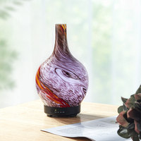 Diffuseur d'aromathérapie en verre, nouveau style vintage créatif, lampe d'aromathérapie pour la maison, la chambre, la voiture, diffuseur ultrasonique