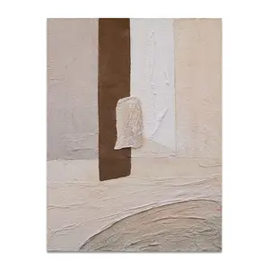 Arte moderna personalizzata del muro latte fatto a mano originale pittura a olio astratta su tela per il soggiorno decorazione per la casa Artwork Hotel - Product Image 1