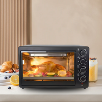 Cuisson Four Électrique Cuisine 48L Four Électrique Grande Capacité Vente Maison Pizza Four À Pain