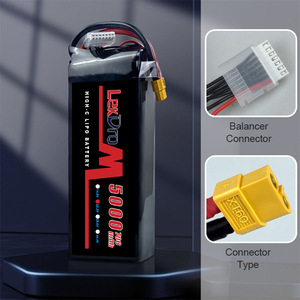 Batería de polímero 6S 5000mAh 22.2V 70C para drones de recorrido, fabricada en Guangdong - Product Image 2