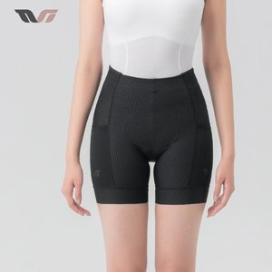 Pantalons de vélo pour femmes ROCKBROS à haute élasticité avec coussin en silicone 3D, rembourrage en gel pour le cyclisme, shorts antichocs pour femmes - Product Image 1