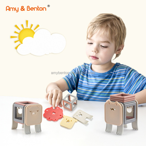 STEM Đồ chơi giáo dục động vật gạch từ khối xây dựng thiết lập xây dựng Xây dựng đồ chơi cho trẻ em - Product Image 5