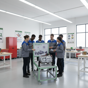 Nouvel équipement <span class=keywords><strong>de</strong></span> formation automobile : Banc <span class=keywords><strong>de</strong></span> formation sur la sécurité haute tension des véhicules à énergie nouvelle - Product Image 4