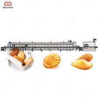 Automatique Mini Oeuf Éponge Gâteau Tasse Faisant La Machine à Gâteau Ligne de Production