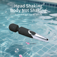 OEM/ODM Neuerscheinung AA35 Mini Wiederaufladbarer Massagestab mit IPX6 Wasserdicht 7 Frequenzen & Starke Vibration für den Ganzen Körper