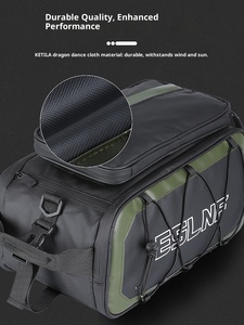 Sac de coffre de vélo étanche multifonctionnel Sac de sacoche de siège arrière Sac de selle de vélo Sac de support - Product Image 5
