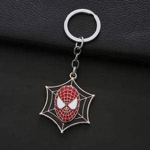 Portachiavi <span class=keywords><strong>Marvel</strong></span> Avengers <span class=keywords><strong>Spider</strong></span>-<span class=keywords><strong>Man</strong></span> in Lega di Zinco, Forma 3D Rotante, Leggero e Impermeabile con Stampa in Rilievo - Product Image 3