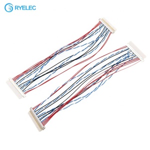 Cable de Conversión LVDS de la Serie DF19 con Espaciado de 1, Personalizado de Fábrica, Arnés de Cableado Hirose de 20 pines DF19-20S-1C a DF19-20S-1C - Product Image 2