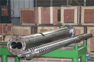 Tornillo y barril gemelos (tornillo y barril gemelos paralelos para extrusora <span class=keywords><strong>de</strong></span> peletización <span class=keywords><strong>de</strong></span> plástico reciclado <span class=keywords><strong>WEBER</strong></span> KABRA WINDSOR - Product Image 2