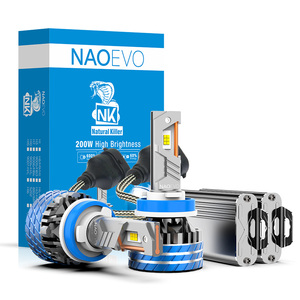 NAOEVO Luces LED para Camiones, Accesorios Estroboscópicos, Bombillas 9005 9006, Luz LED H7 200W 50000lm H4, Luces para Automóviles, Faro LED Personalizado - Product Image 1