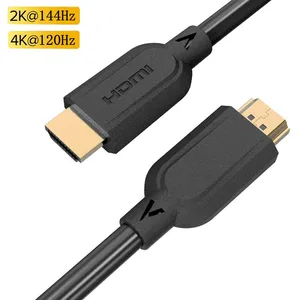 High Quality Gold Plate for Hdmi Cable 1m 4k 120hz High Speed 2.1 2.0 for Hdmi Cable For Tv