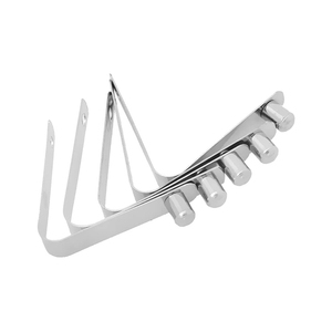 Pasador de Bloqueo de Tubo con Clip de Resorte de Botón de Presión de Aleación y Acero Inoxidable para Kayak, Remo y Tienda de Campaña, con Acabado Anodizado - Product Image 1