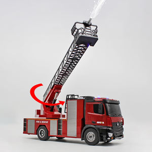 <span class=keywords><strong>Camion</strong></span> de pompiers télécommandé Huina 1561 1/14, modèle <span class=keywords><strong>2022</strong></span>, avec échelle et jet d'eau, 22 fonctions. - Product Image 4