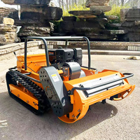 Joug télécommande tondeuse à gazon bobine tondeuse débroussailleuse sans fil déchiqueteuse domestique tondeuse à gazon Robot automoteur 1000mm