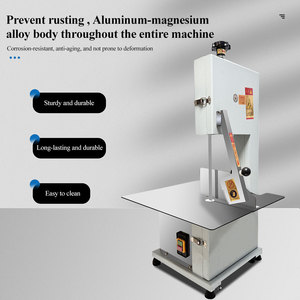 Nueva Sierra para Huesos Comercial Xibao - Uso en Carnicerías, Corta Huesos de Res y Cordero Congelados con Alto Rendimiento, 110/220/240V, 2 Años de Garantía, 1 Tonelada - Product Image 4