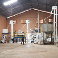 Machine de traitement des graines de riz, appareil complet de transformation d'aliments, pour caniches